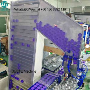 Macchina per tampografia automatica a 4 colori con alimentatore automatico.