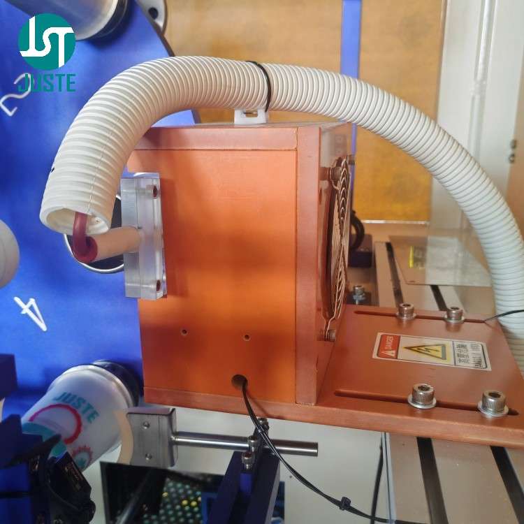 Corona treatment unit on cup screen printing machine for PP PET cups