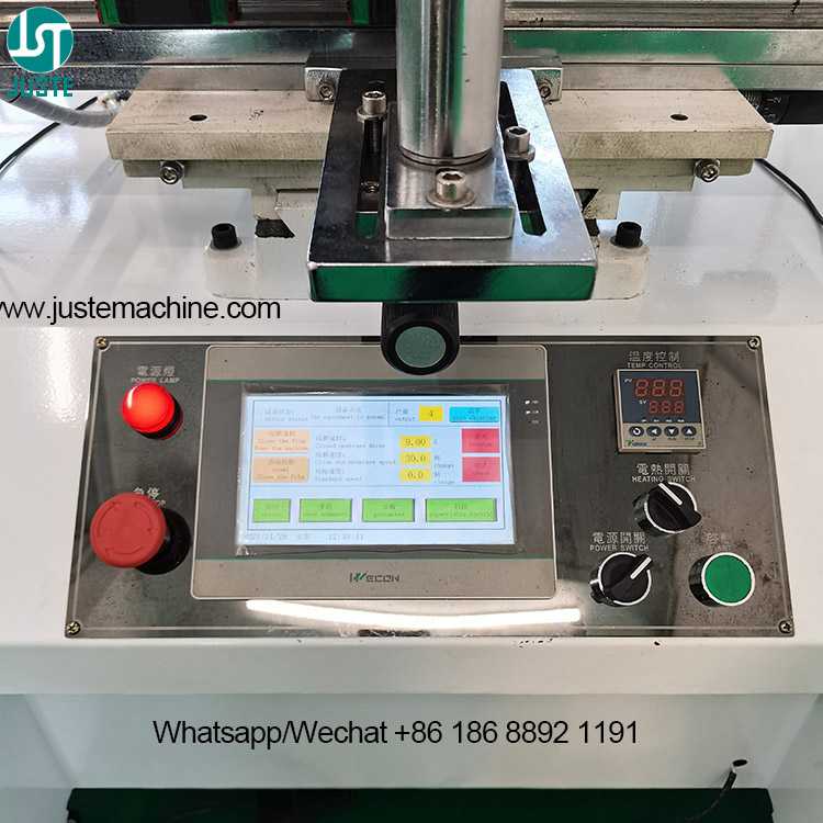 Máquina de transferencia de calor servo de taza con botones de control