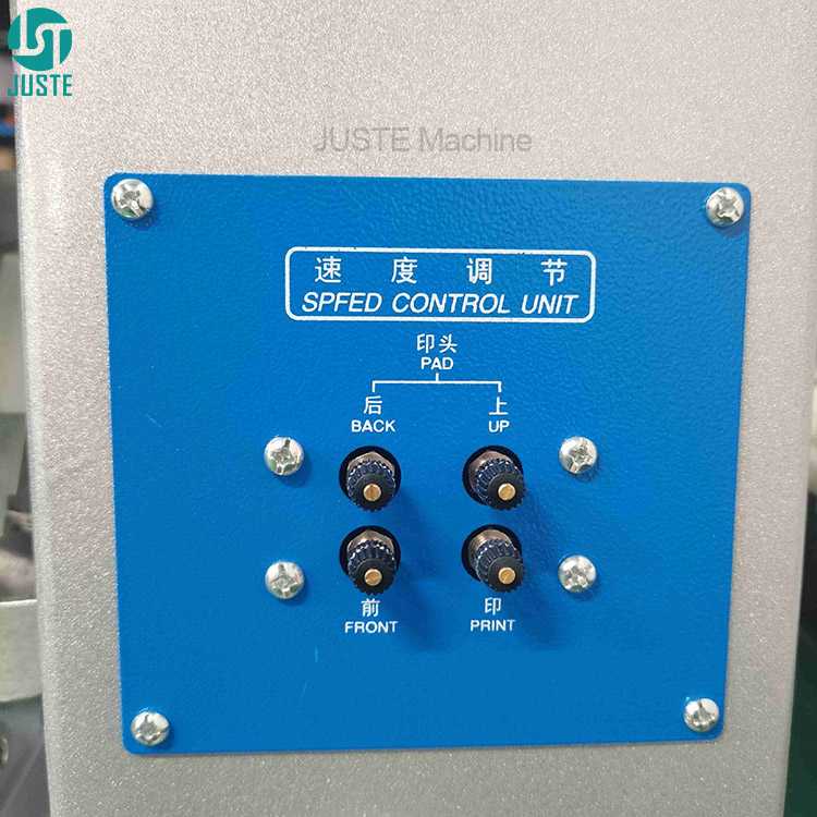 Desktop ceramic bowl pad printing machine with Air Pressure Control Buttons