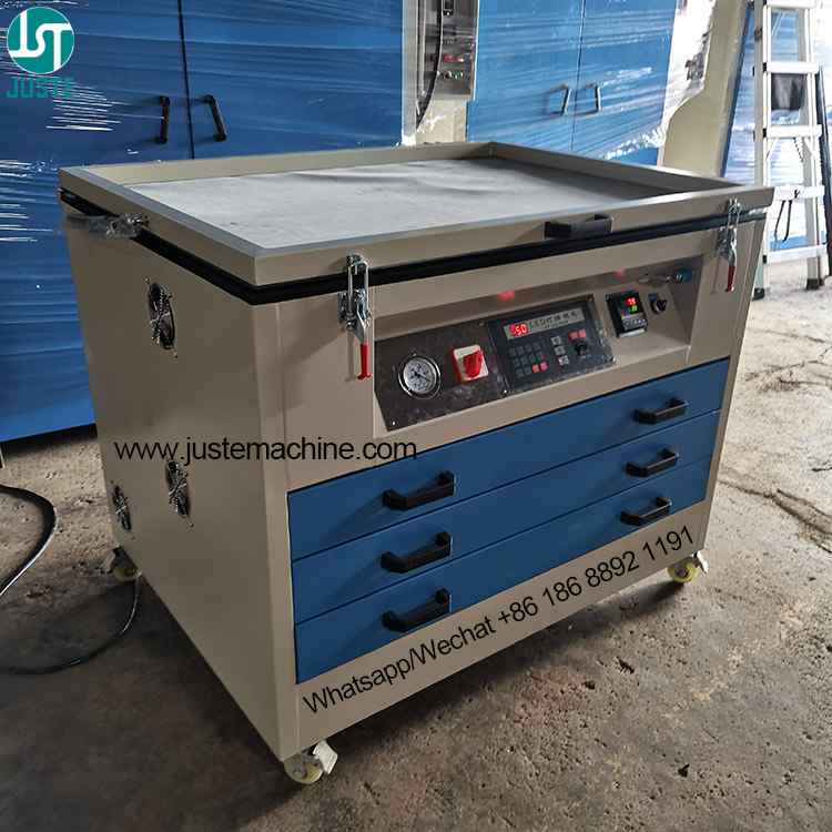 Dryer Exposure Machine Left Side