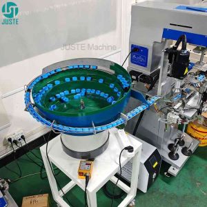 Eyewear Pad Printer Full Automatic Cap Pad Printing Machine Left Side