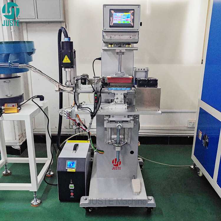 fully automatic cap pad printer Pad Printing Machine Front Side