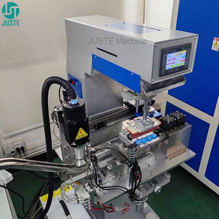 Lighter Logo Pad Printer Fully Automatic Cap Pad Printing Machine Printing Station