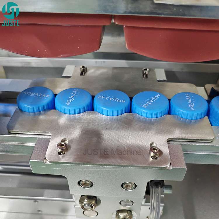 Ink Pad Printer Fully Automatic Cap Pad Printing Machine with Robot Arm