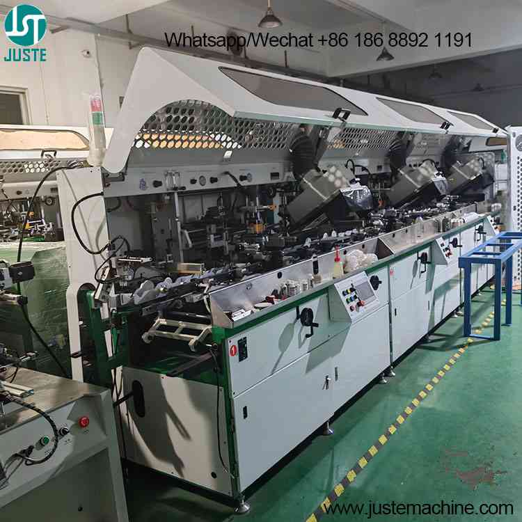 Fully Automatic Bottle Screen Printer Left Side