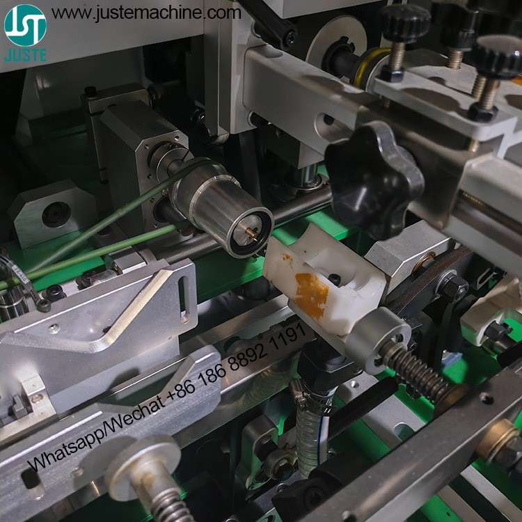 Fully Automatic nail polish bottle screen printing machine with Fixture
