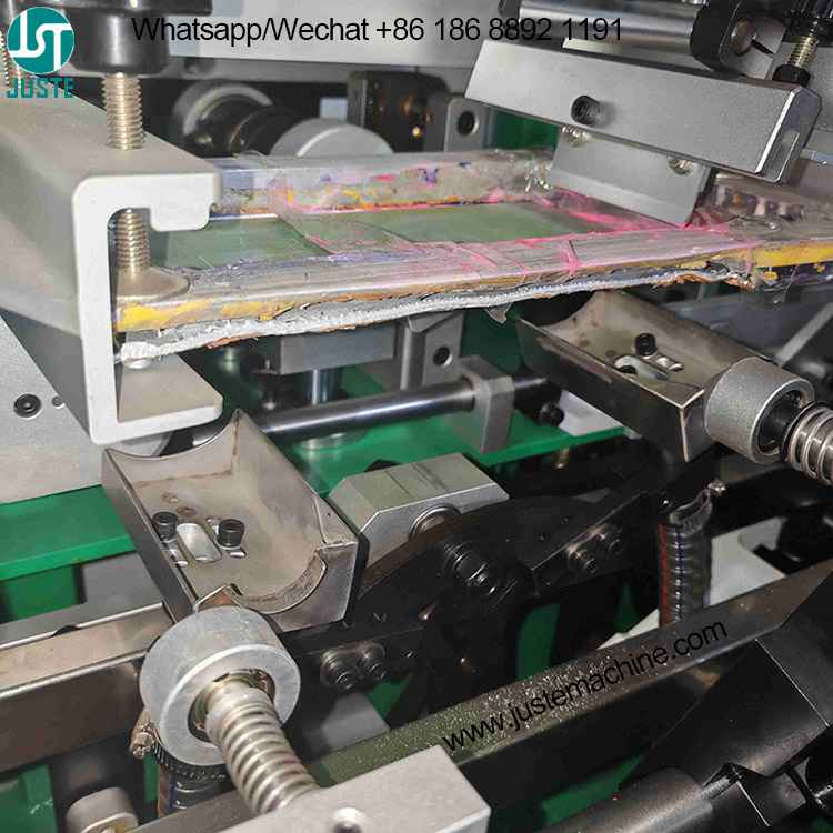 Fully Automatic lipstick case screen printing machine with Frame