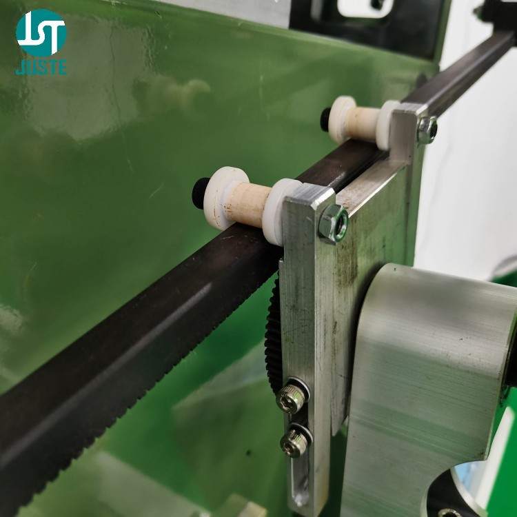 Gear rack drive system on cylindrical screen printer Gear rack drive system on cylindrical screen printer