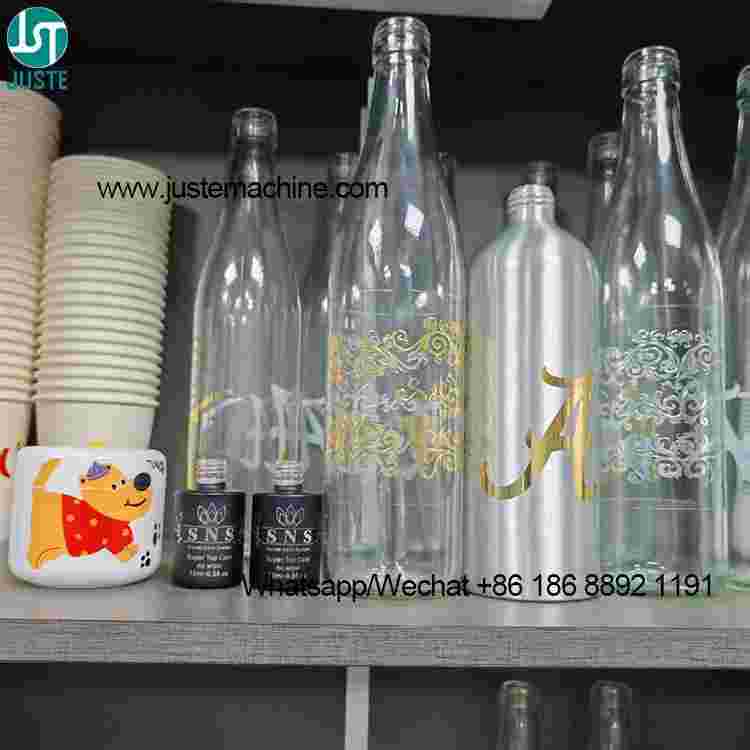 Heat Transfer Plastic Bottles and Hot Stamped Glass Cosmetic Bottles Heat Transfer Plastic Bottles and Hot Stamped Glass Cosmetic Bottles