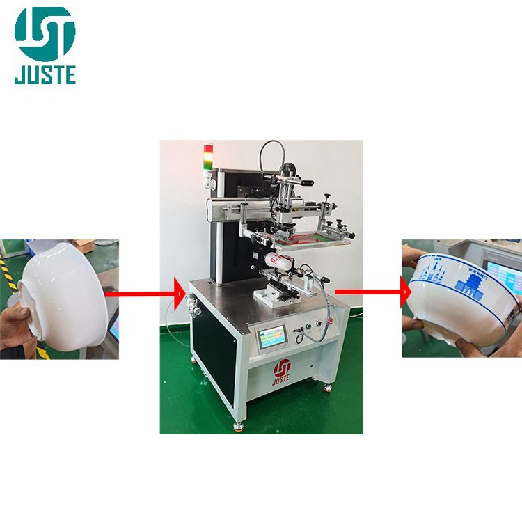 JST-R400 printing soup bowl live demo