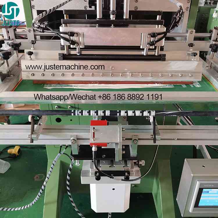 Long Tube Silk Screen Printer with Printing Head