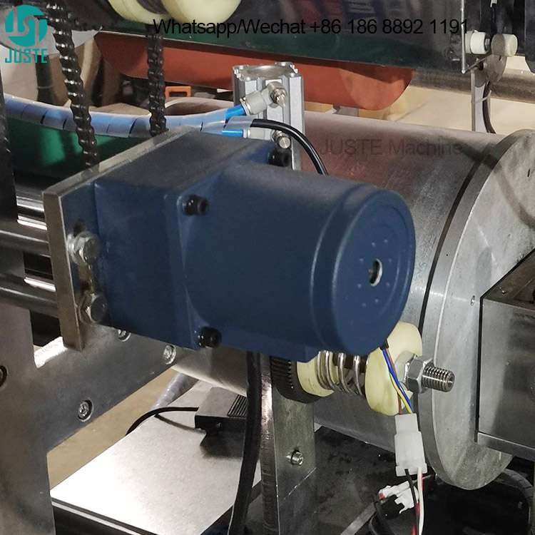 Pneumatic Bucket Heat Transfer Machine with Film Tension Motor