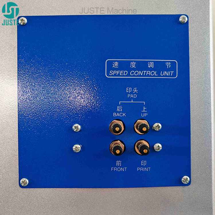 Semi Auto 1 Color Ink Cup padeen pad printer with Air Pressure Control Buttons