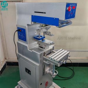 Semi Auto 1 Color Ink Cup wooden ruler pad printing machine with Fixtures