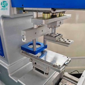 Semi Auto 1 Color Ink Cup plastic plate melamine pad printer with Ink Cup System