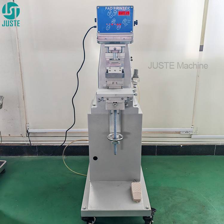 Semi Auto tampografia 1 Color Pad Printers Front Side