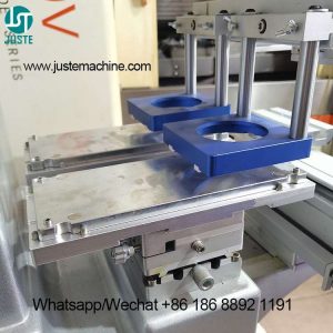 Mesin Cetak Pad Tinta 2 Warna Semi Otomatis Elektrik Penuh, Mesin Cetak Pad Ubin