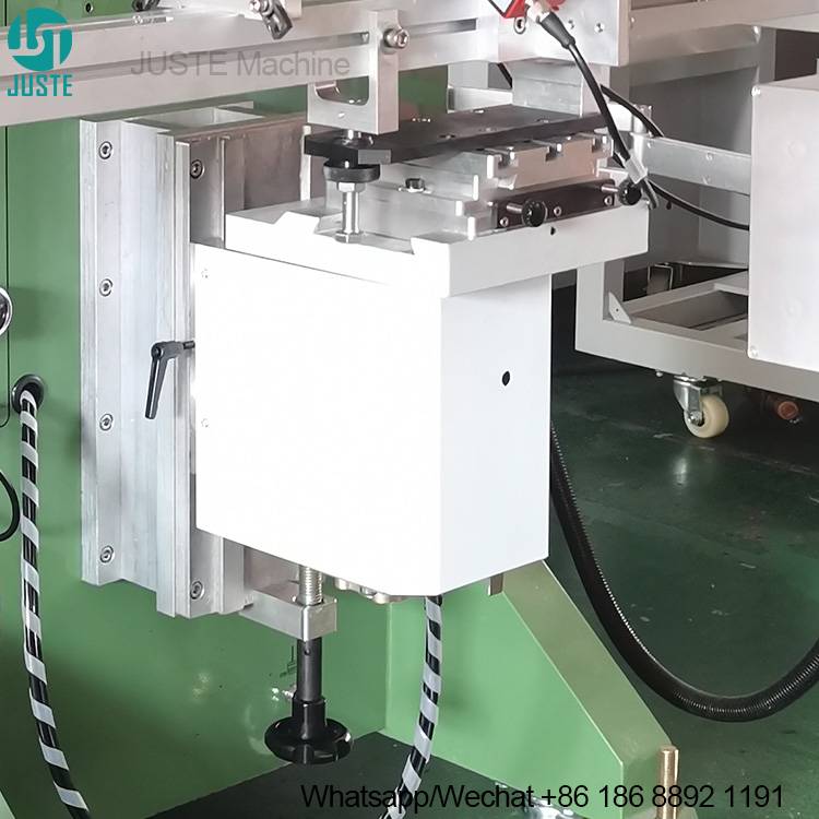 Semi Auto Long Tube Screen Printer with Adjustable Worktable