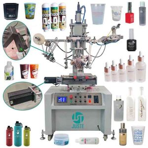 Máquina de transferencia de calor servo semiautomática (parte frontal)