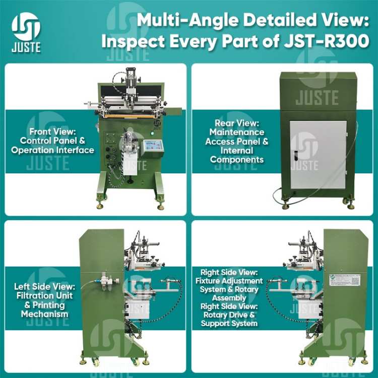 Semi-Automatic Cup Screen Printing Machine