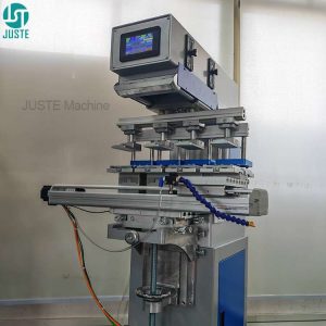 Servo Shuttle 4 Color Ink Cup Pad Printer