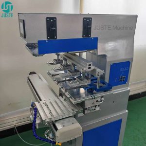 Super Primex Pad Printing Machine Servo Shuttle 4 Color Ink Cup Pad Printer Right Side