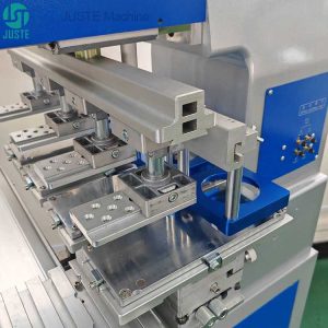 Glass Bottle Pad Printing Machine Servo Shuttle 4 Color Ink Cup Pad Printer with Ink Cup System