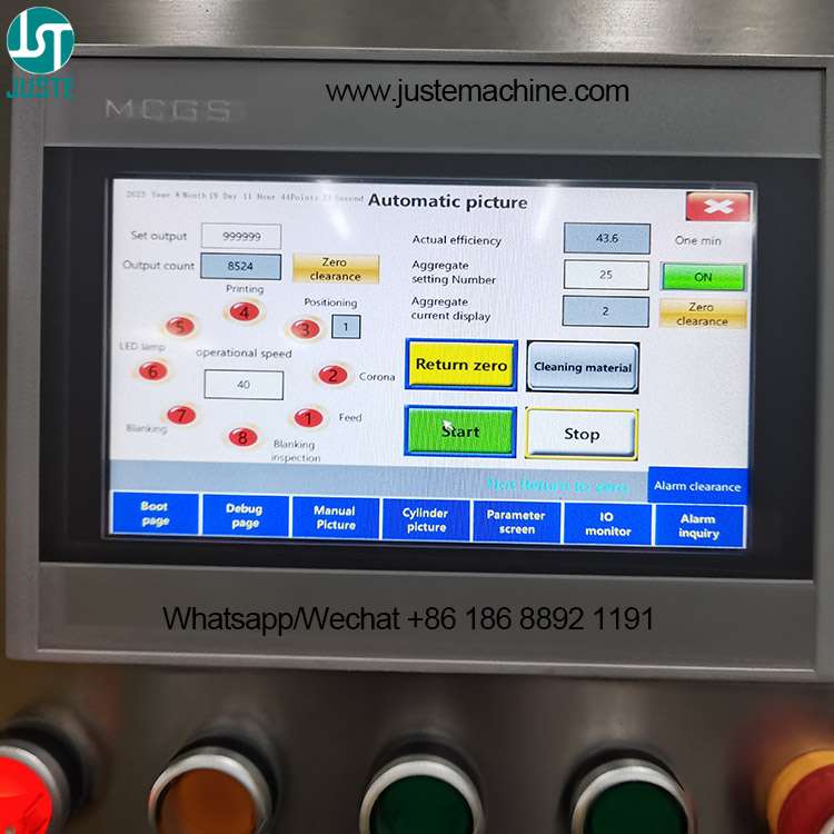 full auto PP cup screen printer with digital control panel full auto PP cup screen printer with digital control panel