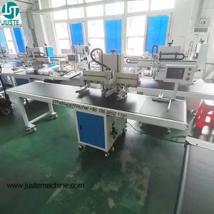 Fully-Auto Flatbed Screen Printer Right Side