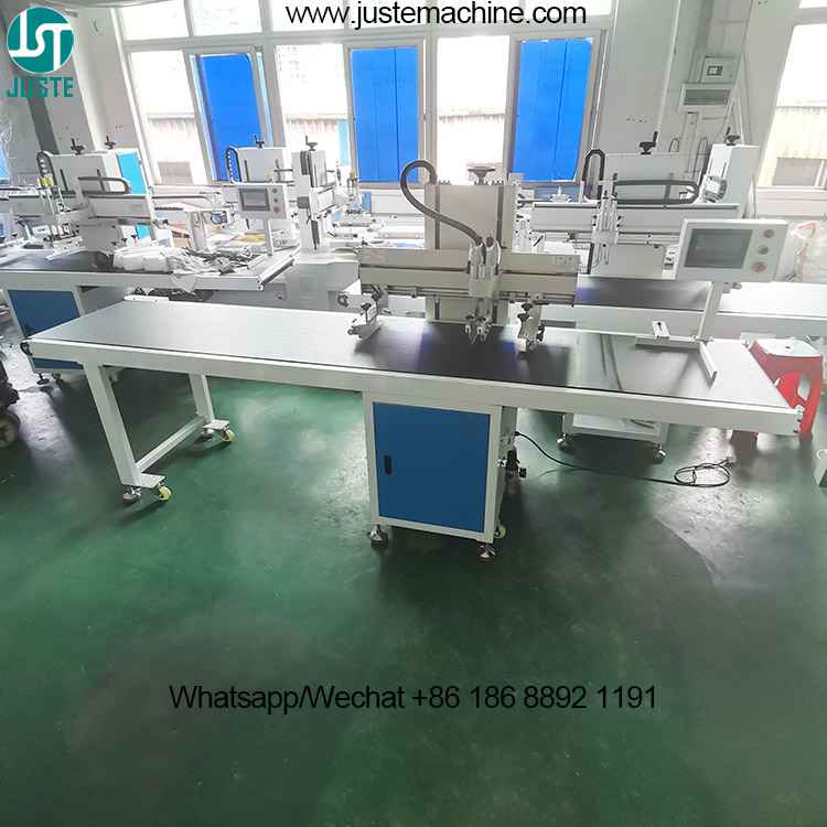 Fully-Auto Flatbed Screen Printing Machine Front Side