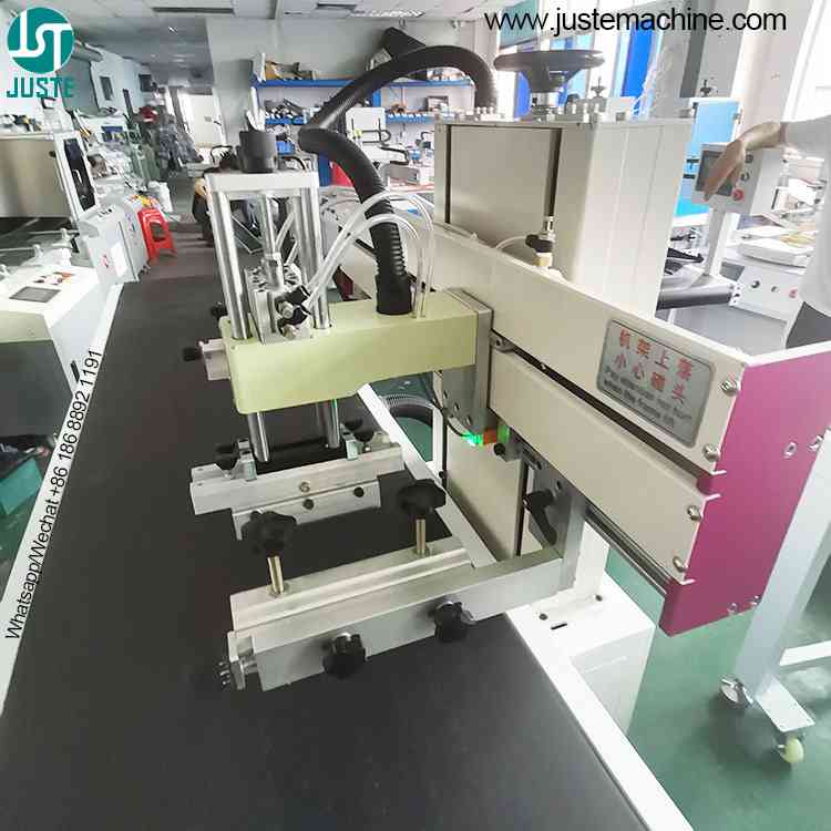 Fully-Auto Flatbed Screen Printer Right Side