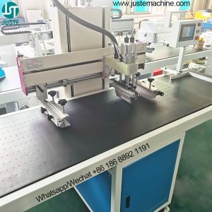 Fully-Auto Flatbed Screen Printer with Suction Worktable