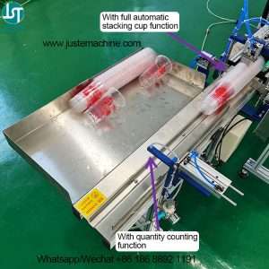 Macchina serigrafica monocromatica completamente automatica con impilatore
