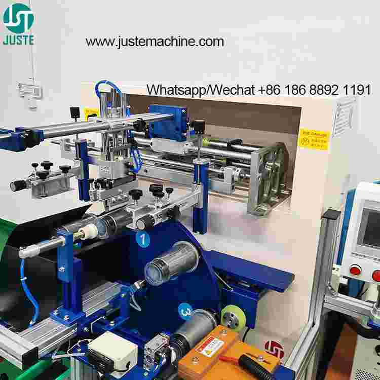 Macchina serigrafica monocromatica completamente automatica con testina di stampa Macchina serigrafica monocromatica completamente automatica con testina di stampa