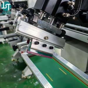 Installations-Rakel-Flutbeschichter-Halbautomatische-Glasflaschen-Siebdruckmaschine