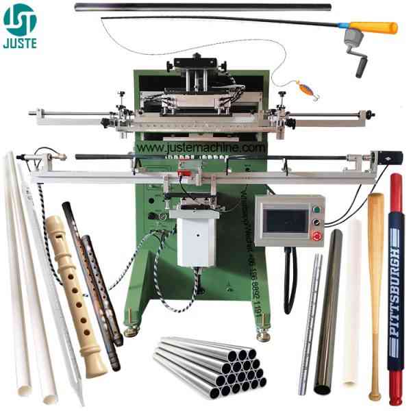 Máquina de serigrafía para cañas de pescar JST-300RL 17