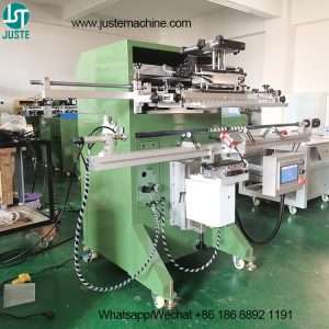JST-300RL Fishing Rod Screen Printing Machine Left Side