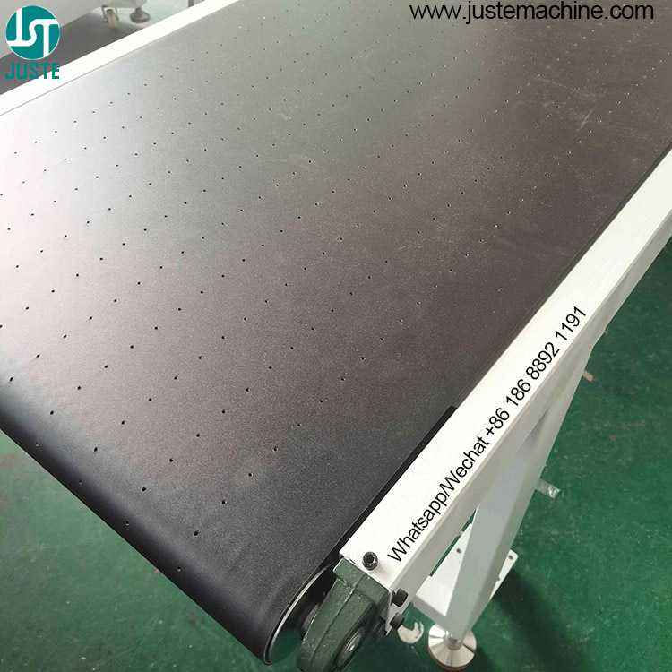 Fully-Auto Flatbed Screen Printer with Suction Conveyor Belt