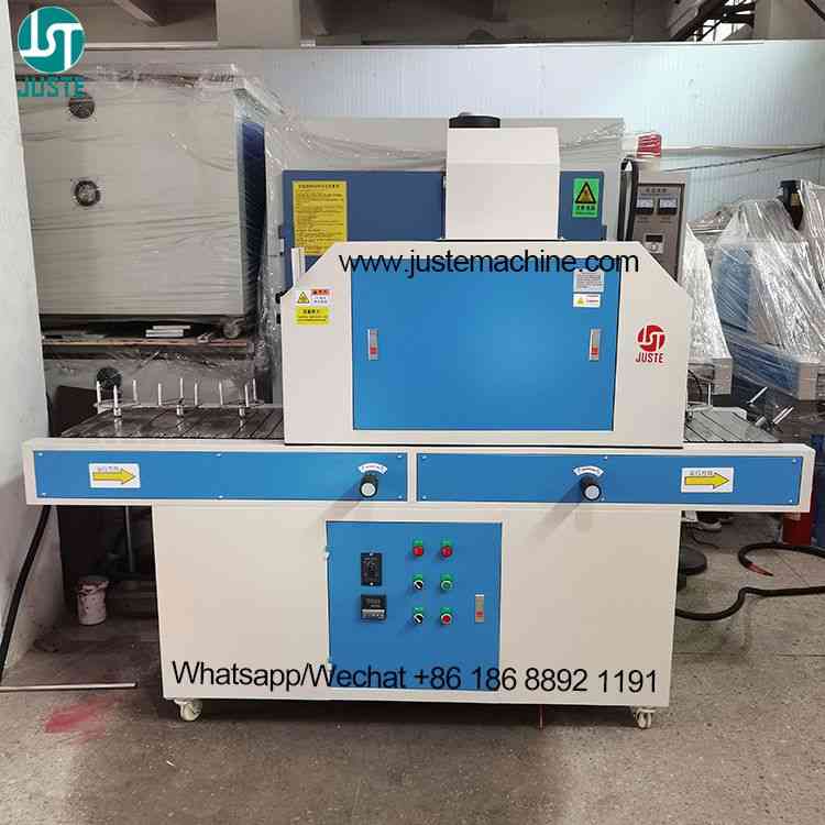 Automatic UV Drying Machine UV tunnel Front Side